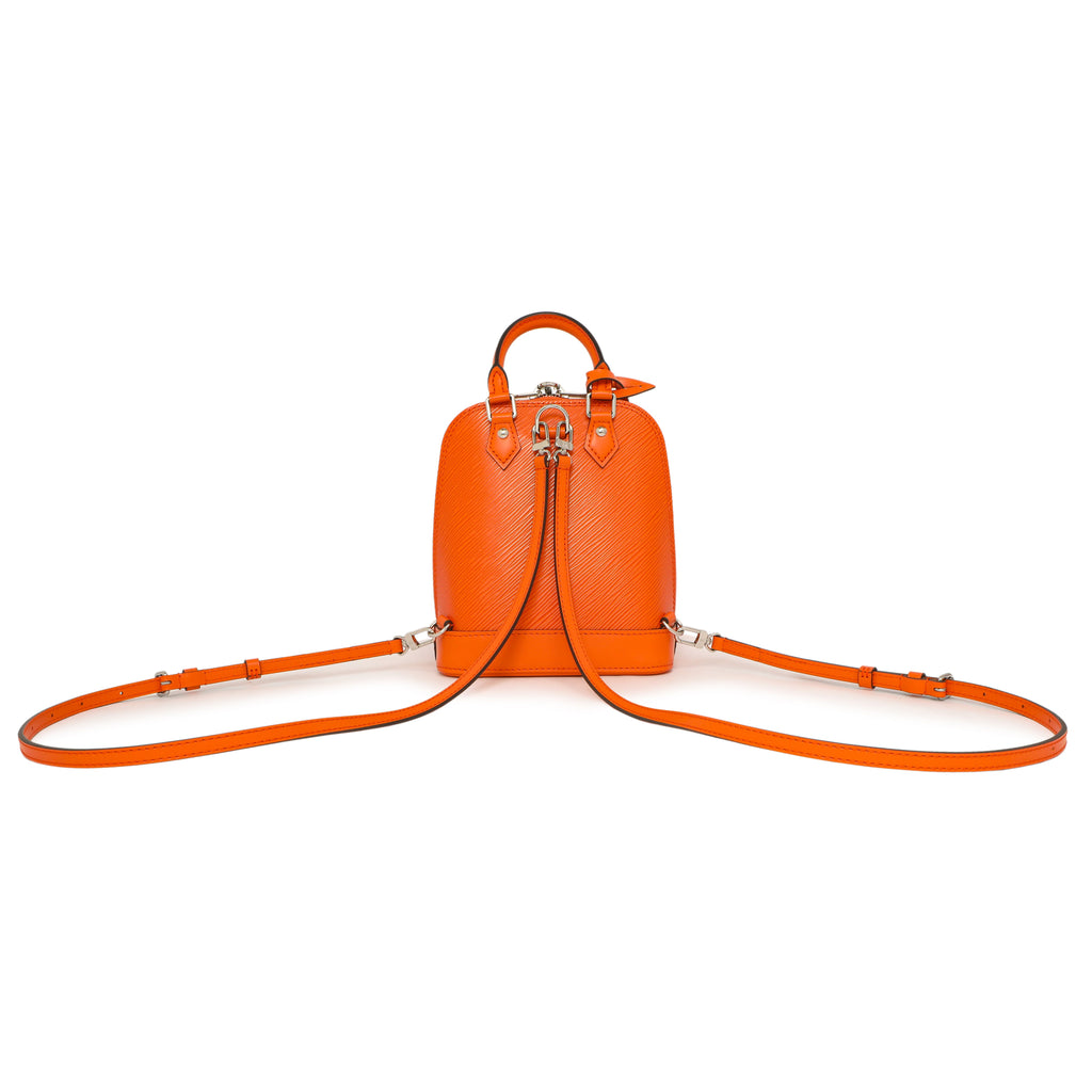 Louis Vuitton Orange Epi Alma Backpack