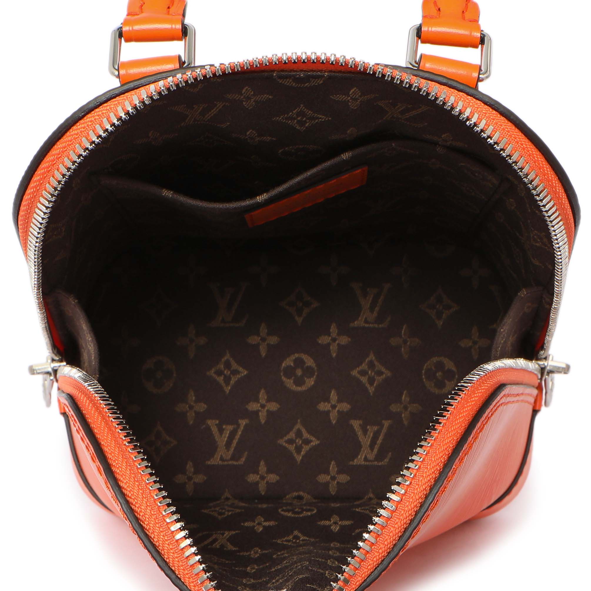 Louis Vuitton Orange Epi Alma Backpack