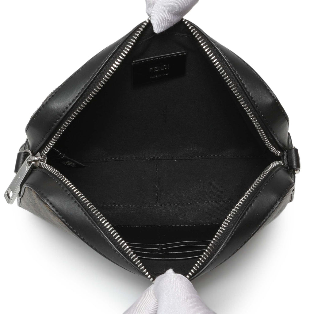 Fendi Diagonal Brown FF Canvas Camera Case