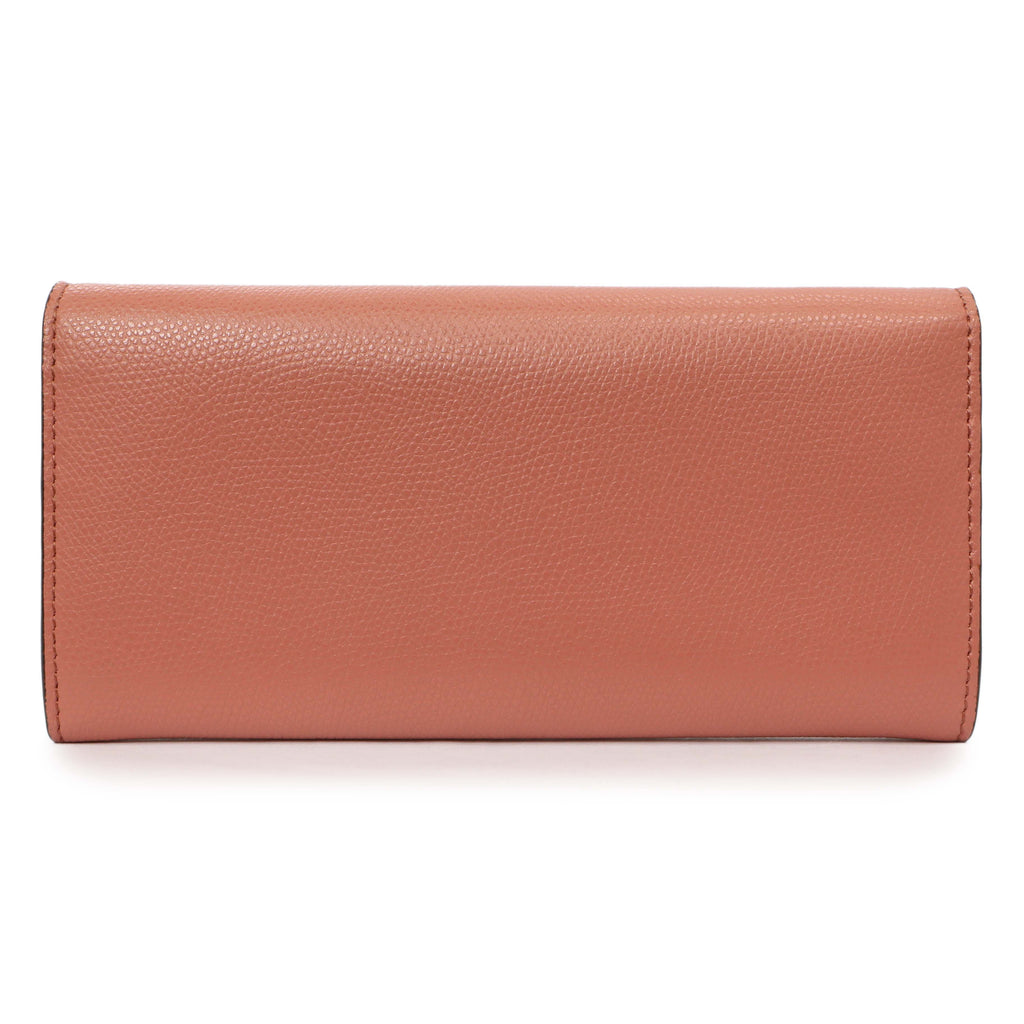 Fendi Pink Vitello Cruise F is Fendi Continental Envelope Wallet on Chain