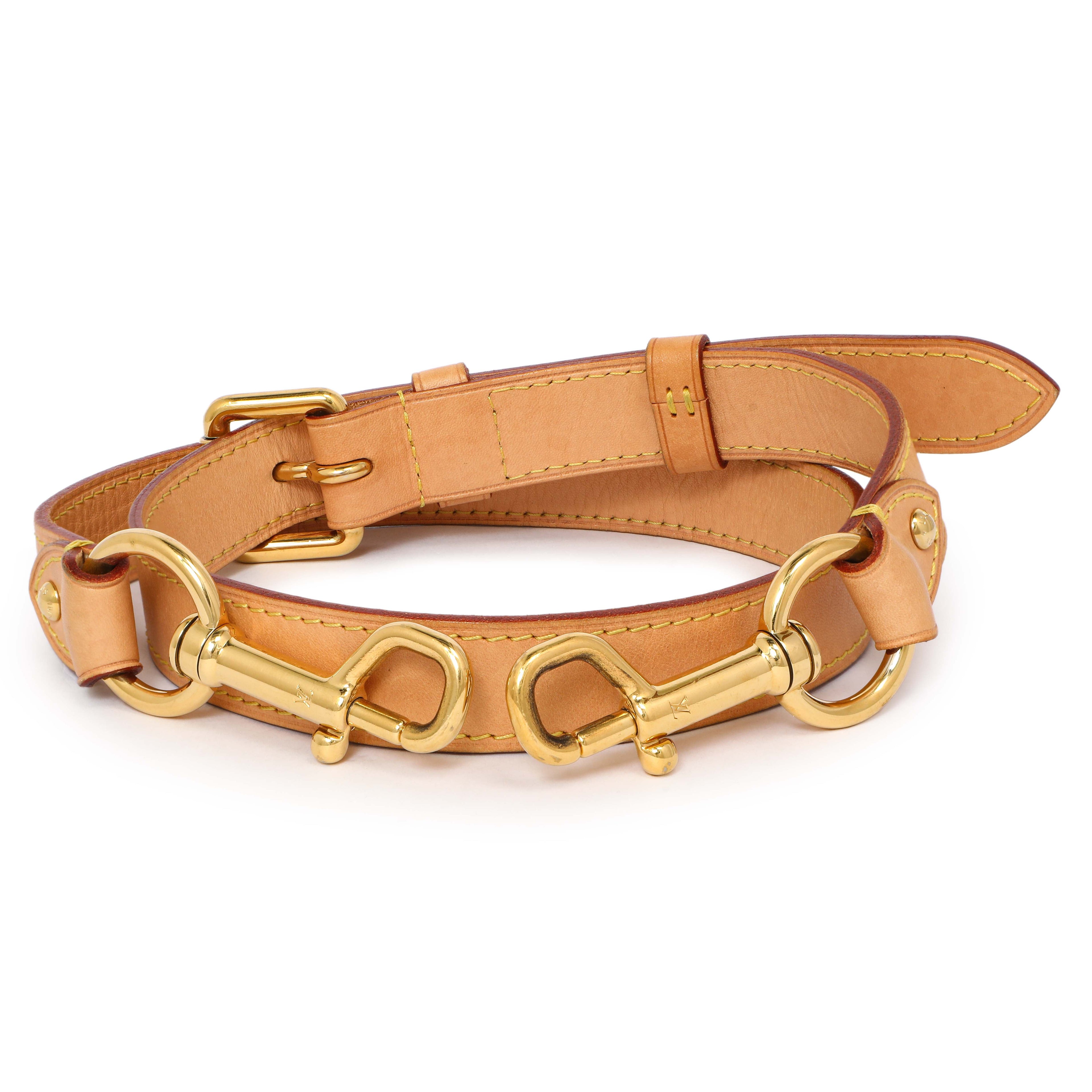 Louis Vuitton Vachetta 25mm Adjustable Shoulder Strap