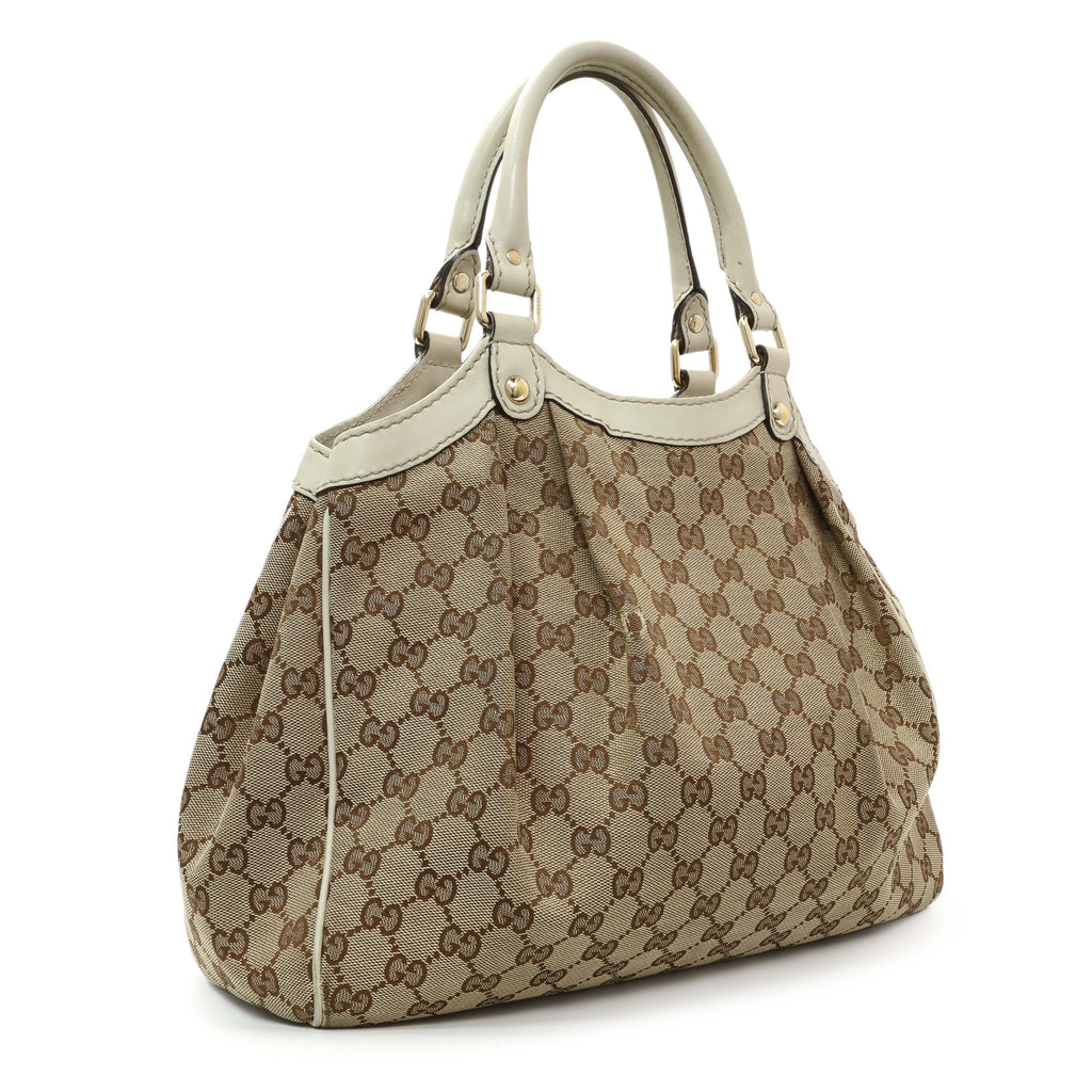 Gucci Monogram Medium Sukey Tote