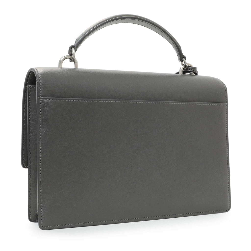 Saint Laurent Grey Calfskin Medium Monogram Sunset
