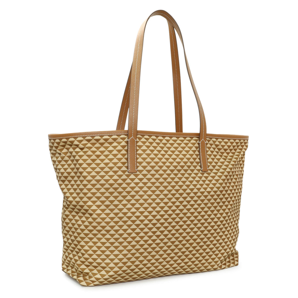 Prada Re-Nylon Saffiano Triangolo Symbole Shopping Tote