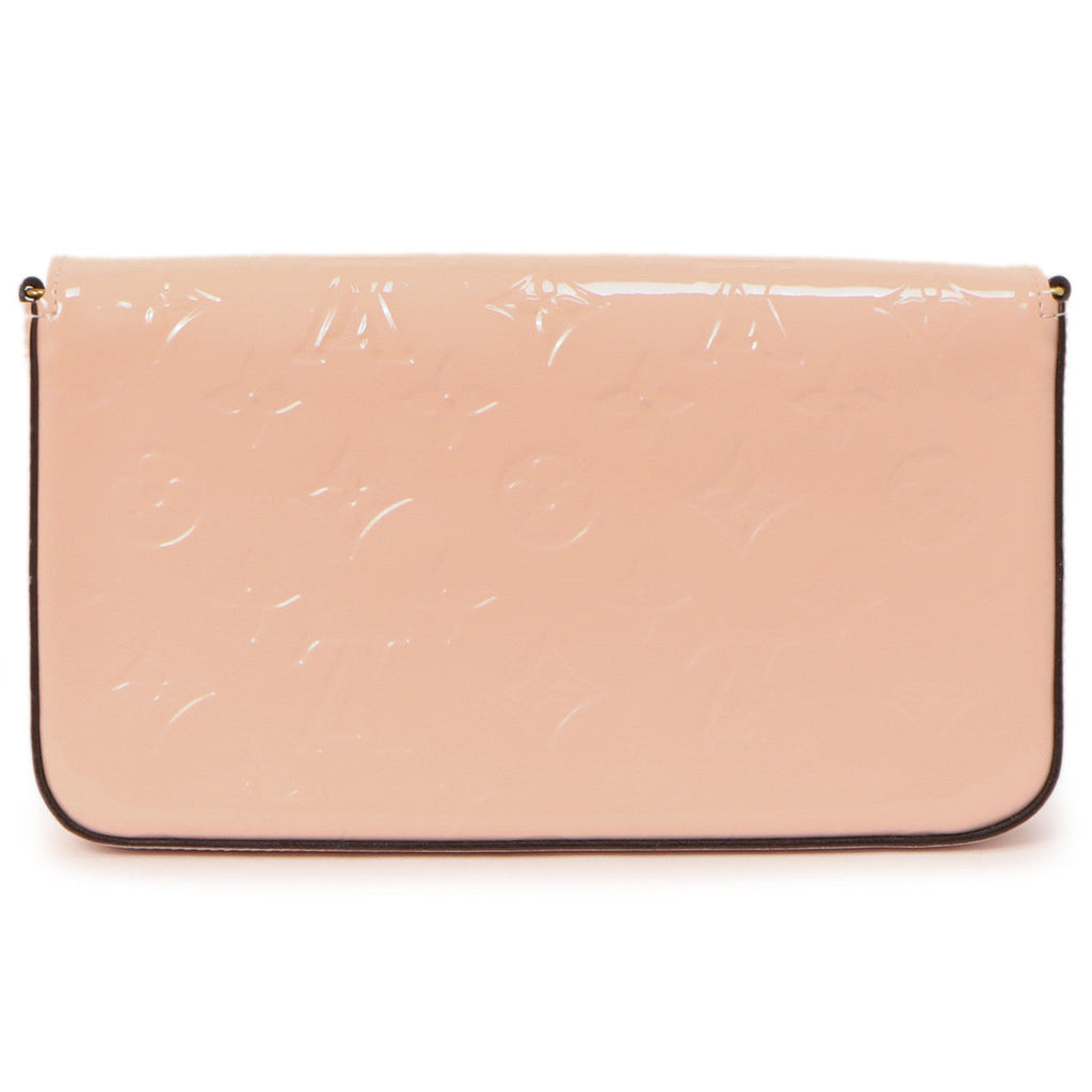 Louis Vuitton Rose Ballerine Vernis Pochette  Felicie