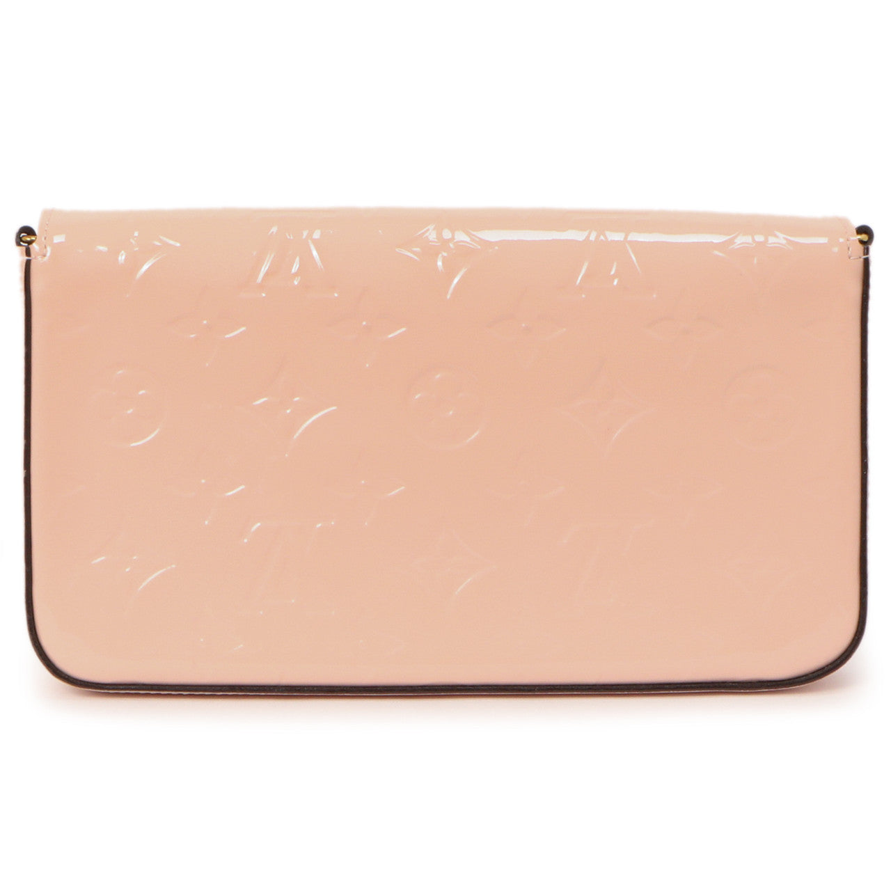 Louis Vuitton Rose Ballerine Vernis Pochette  Felicie