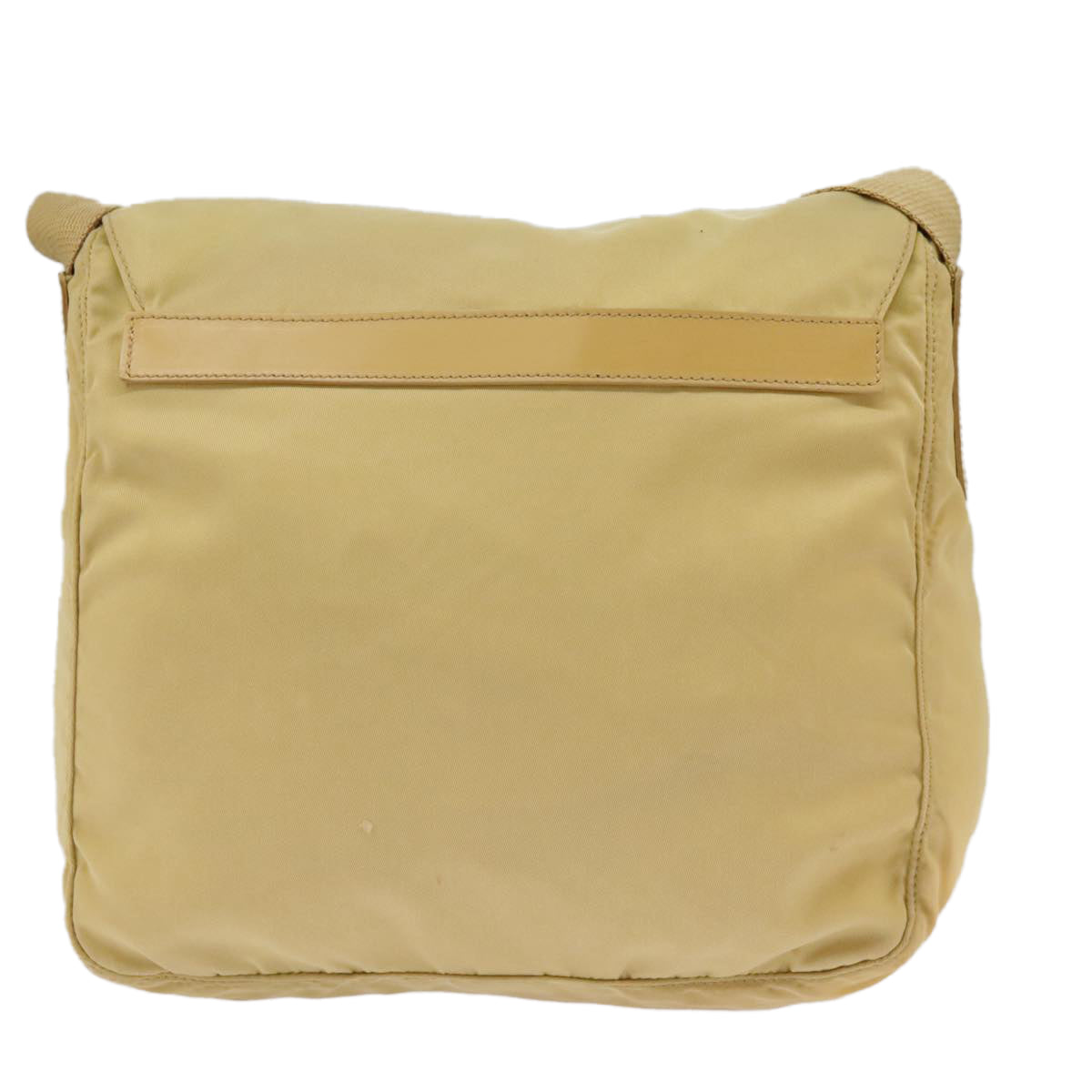 PRADA Shoulder Bag Nylon Beige 101189