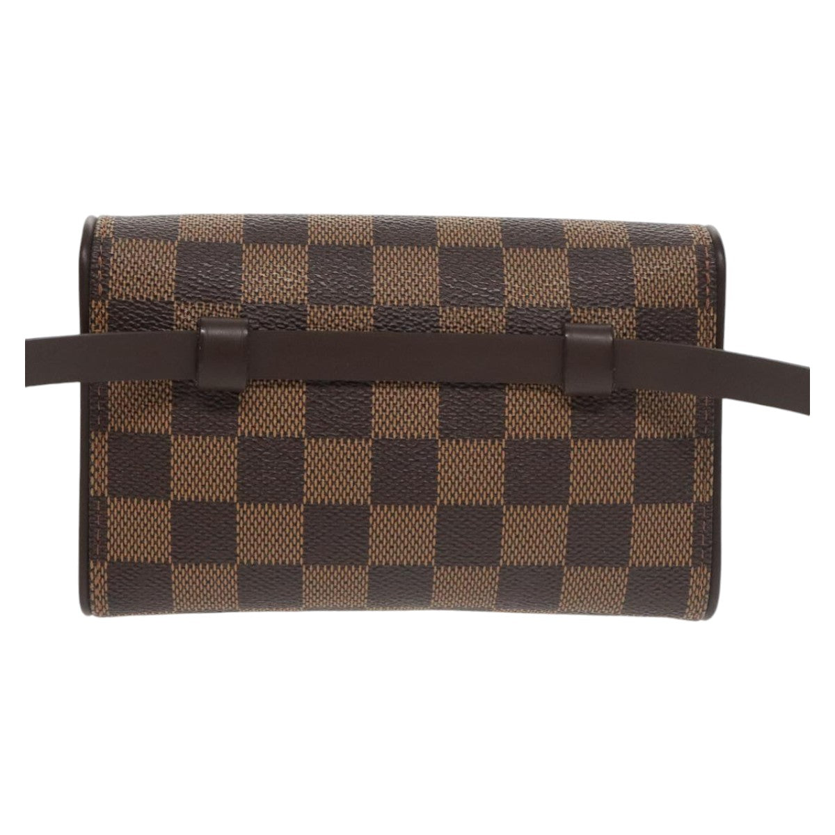 LOUIS VUITTON Damier Ebene Pochette Florentine Waist Bag N51856 LV 102487AV