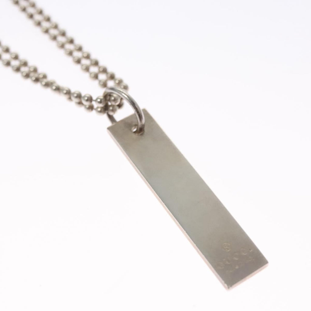 GUCCI Necklace metal Silver tone 104454