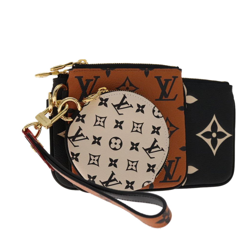 LOUIS VUITTON Crafty Collection Pochette Trio Coin Purse M69516 LV 107007AM