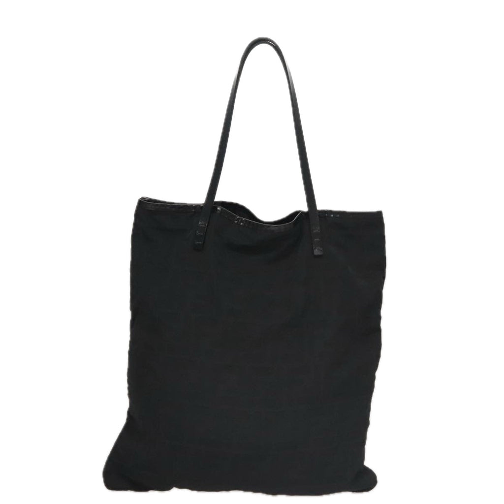FENDI Zucca Canvas Tote Bag Black 109897