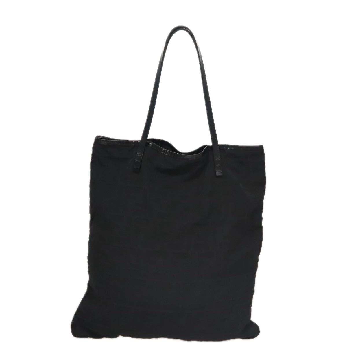 FENDI Zucca Canvas Tote Bag Black 109897