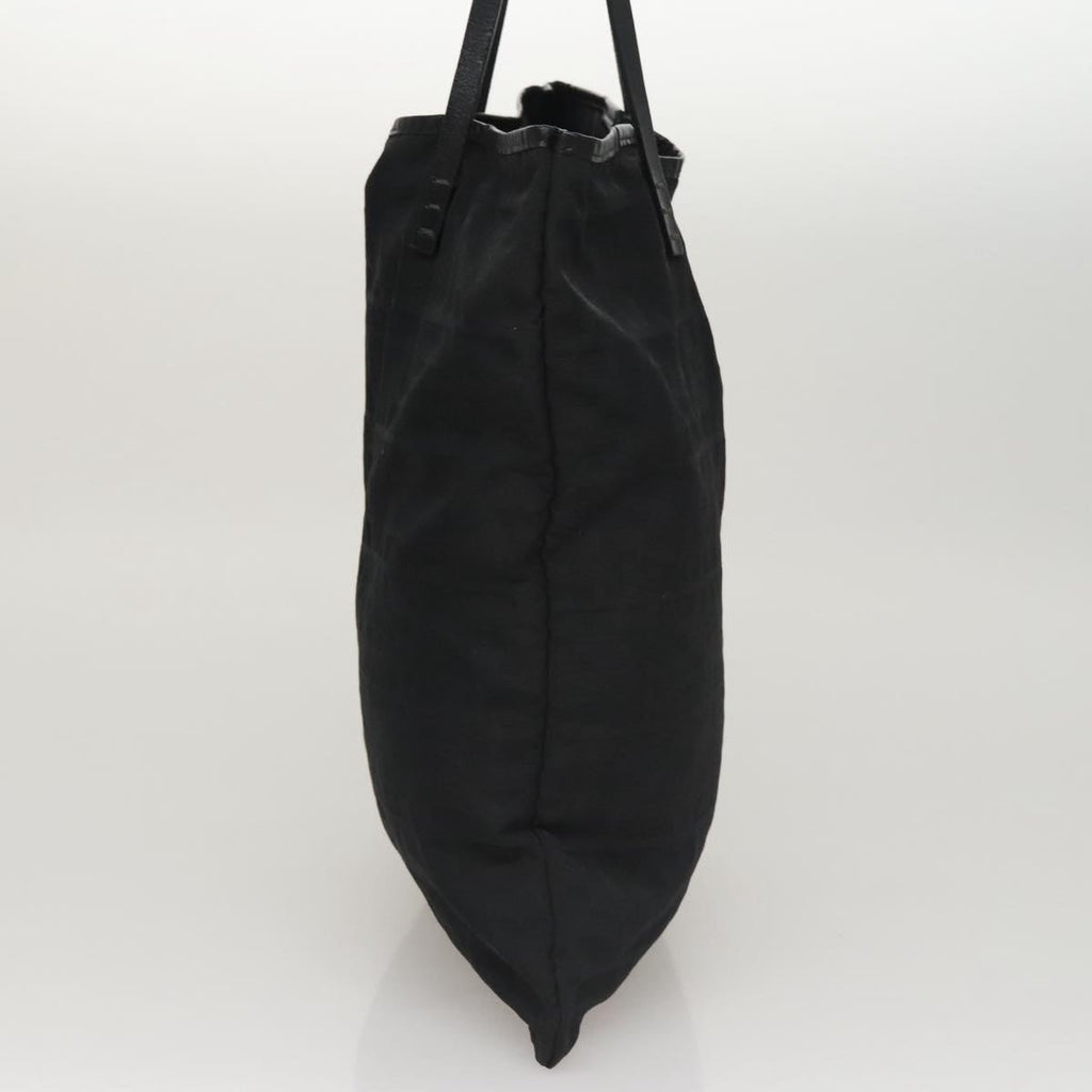 FENDI Zucca Canvas Tote Bag Black 109897