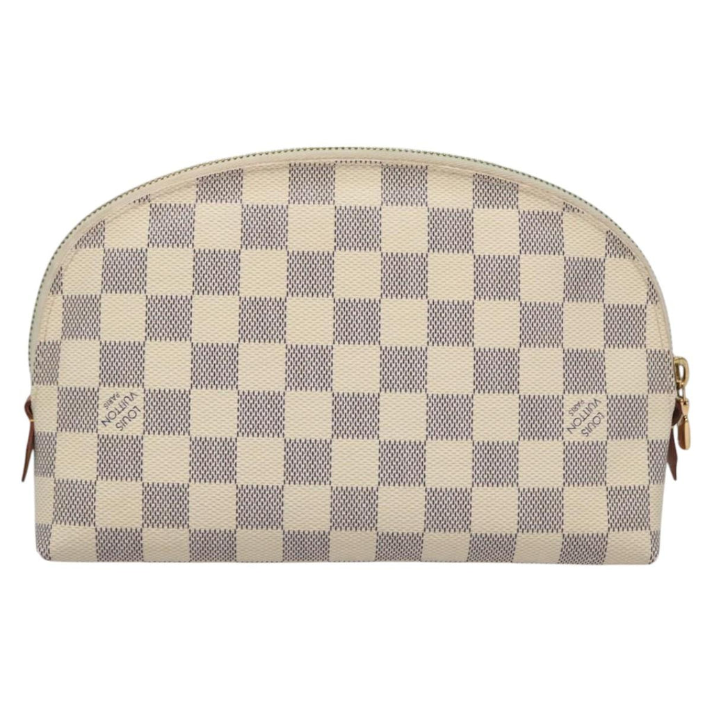 LOUIS VUITTON Damier Azur Pochette Cosmetic GM Pouch N23346 LV 110125V