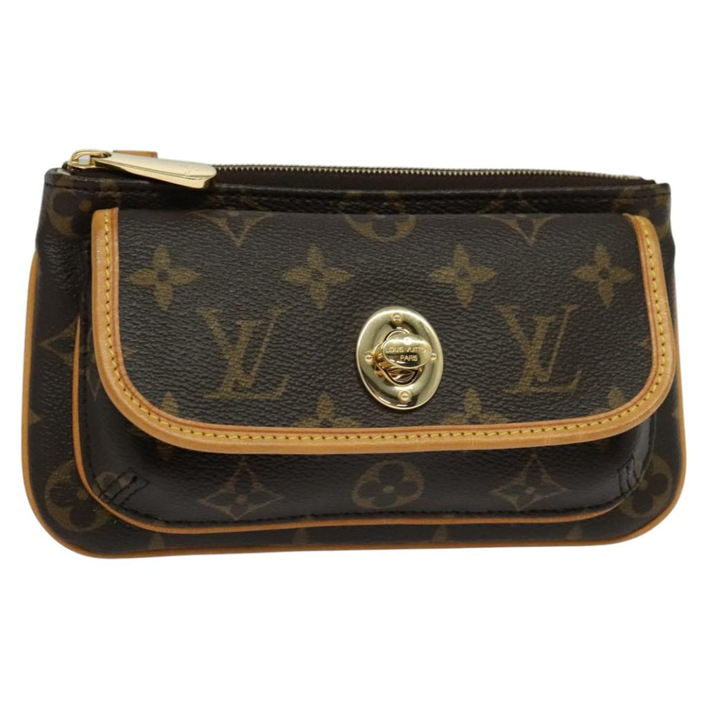 LOUIS VUITTON Monogram Pochette Tikal Pouch M60019 LV 113704AV