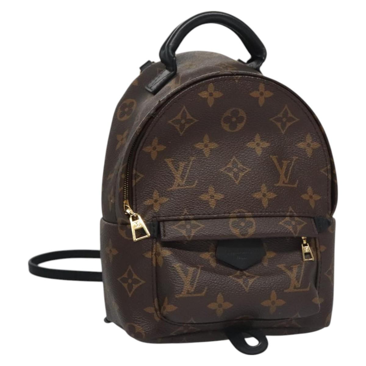 LOUIS VUITTON Monogram Palm Springs MINI Backpack M44873 LV 114450V