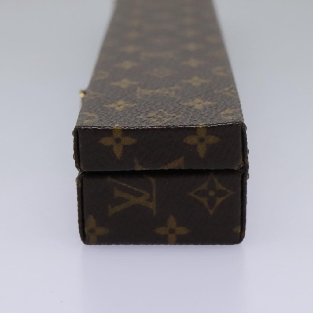 LOUIS VUITTON Monogram Necklace case Jewelry Box LV 114618SV