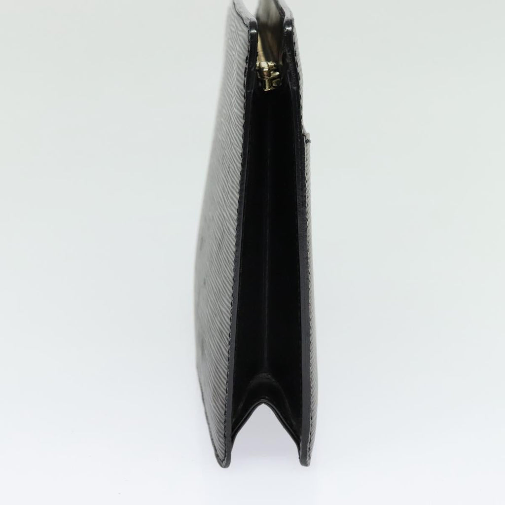 LOUIS VUITTON Epi Pochette Homme Clutch Bag Black Noir M52522 LV 114672