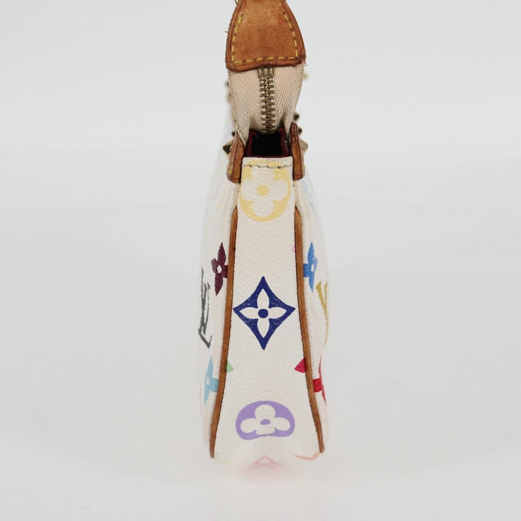 LOUIS VUITTON Multicolor Pochette Accessoires Pouch White M92649 115216V