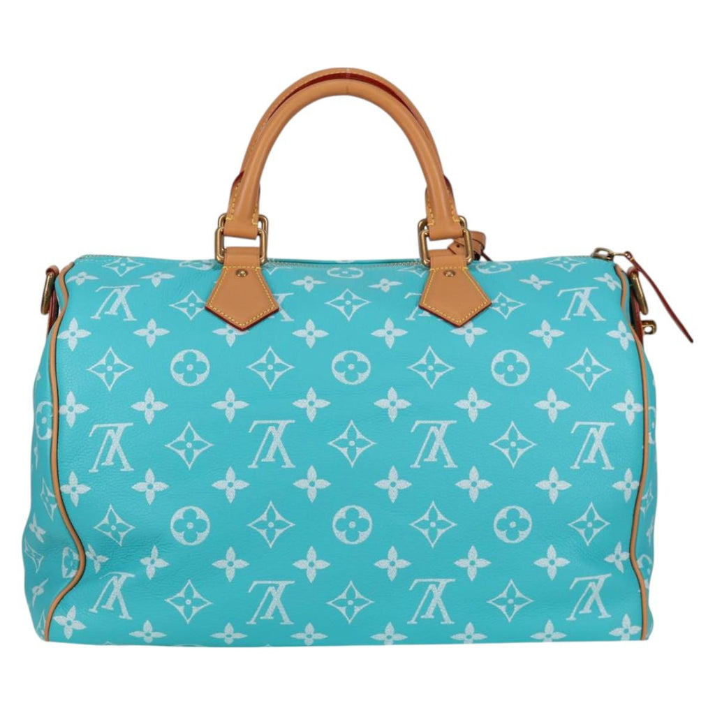 LOUIS VUITTON Speedy P9 Bandouliere 40 Bag Turquoise Blue M11563 115230SM