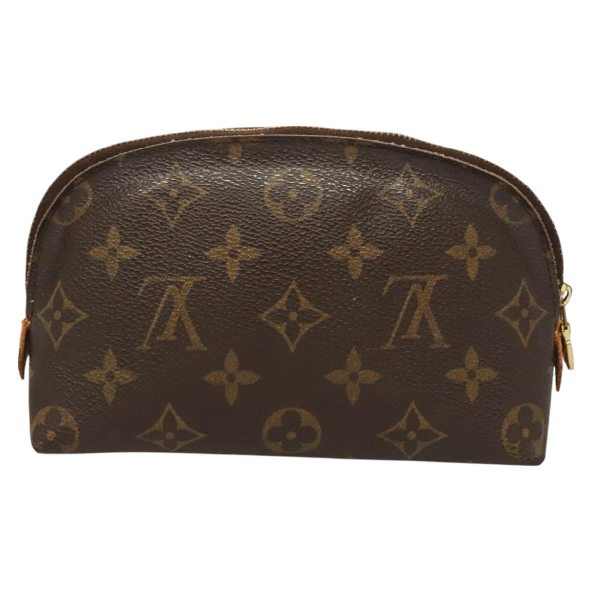 LOUIS VUITTON Monogram Pochette Cosmetic PM Cosmetic Pouch M47515 LV 115256