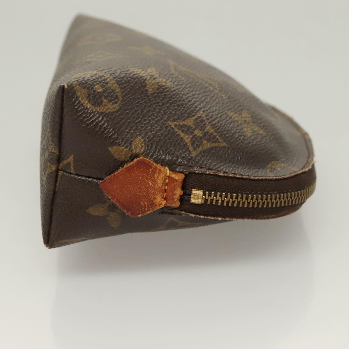 LOUIS VUITTON Monogram Pochette Cosmetic PM Cosmetic Pouch M47515 LV 115256