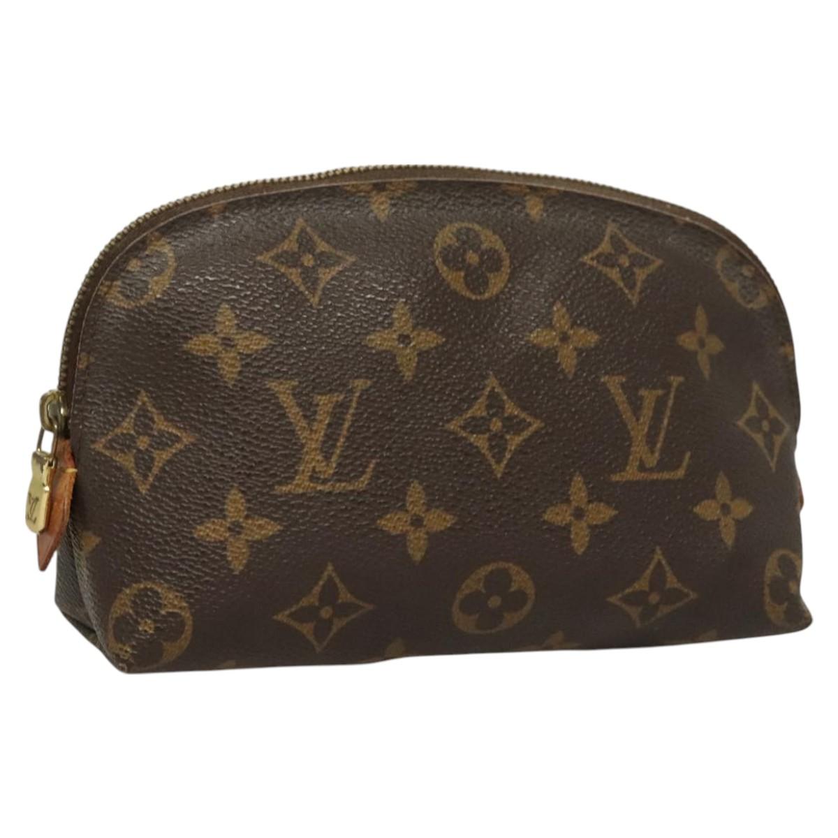 LOUIS VUITTON Monogram Pochette Cosmetic PM Cosmetic Pouch M47515 LV 115257