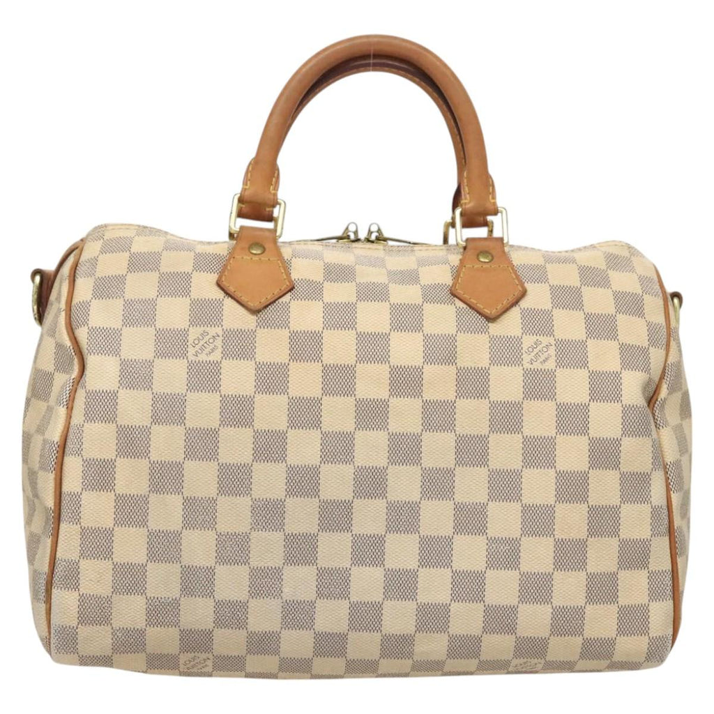 LOUIS VUITTON Damier Azur Speedy Bandouliere 30 Hand Bag 2way N41052 115636
