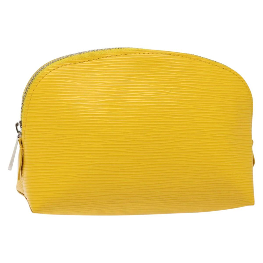 LOUIS VUITTON Epi Pochette Cosmetic PM Cosmetic Pouch Citron LV 116044V