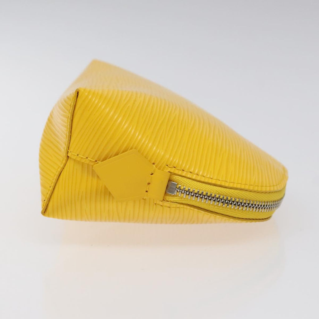 LOUIS VUITTON Epi Pochette Cosmetic PM Cosmetic Pouch Citron LV 116044V