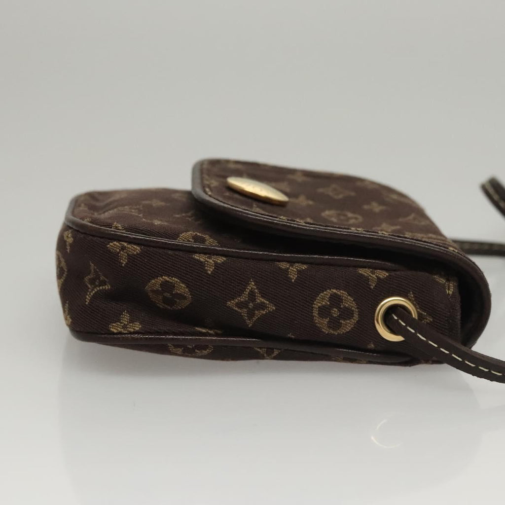 LOUIS VUITTON Monogram Mini Pochette Cancun Pouch Brown M95313 LV 116307