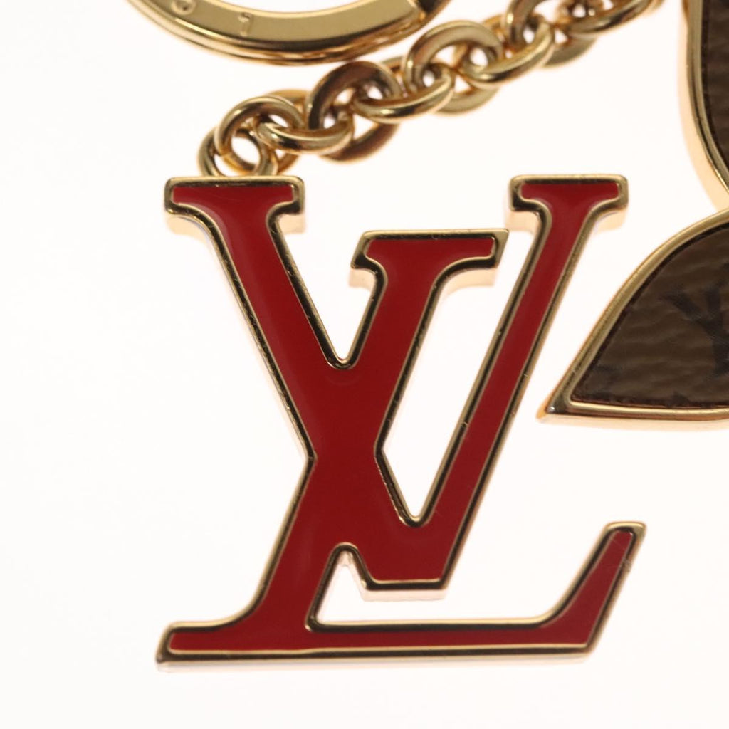 LOUIS VUITTON Porte Cles Spring Street Charm metal Gold M00556 LV 116996
