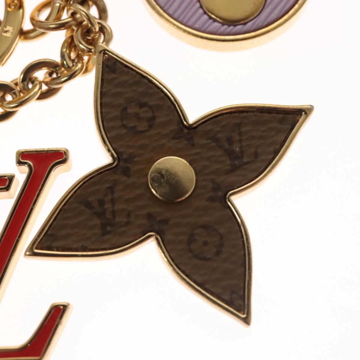 LOUIS VUITTON Porte Cles Spring Street Charm metal Gold M00556 LV 116996