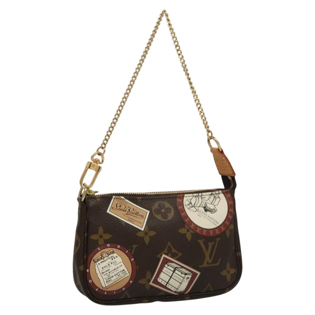 LOUIS VUITTON Monogram Patch Mini Pochette Accessoires Pouch M95804 117010AV