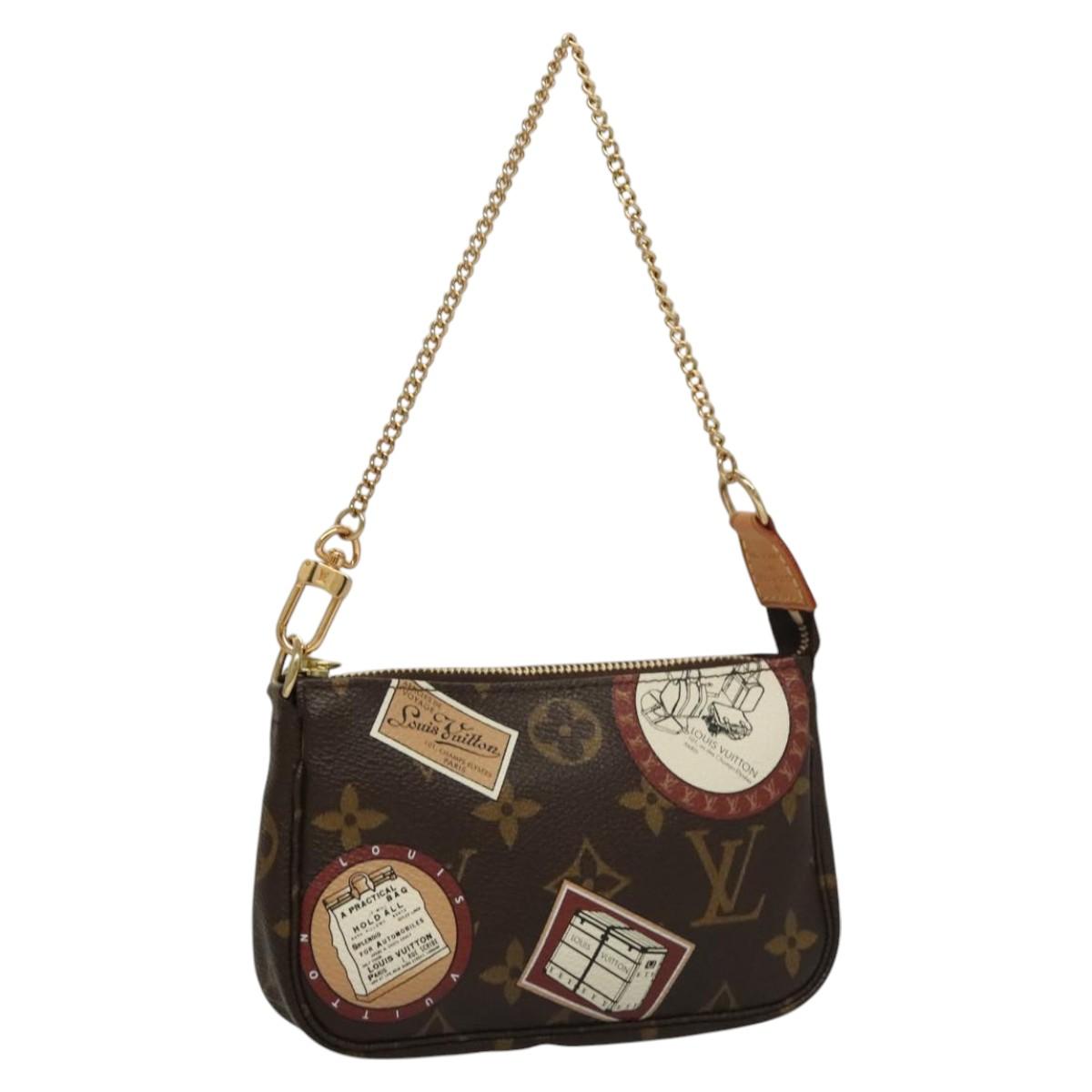 LOUIS VUITTON Monogram Patch Mini Pochette Accessoires Pouch M95804 117010AV