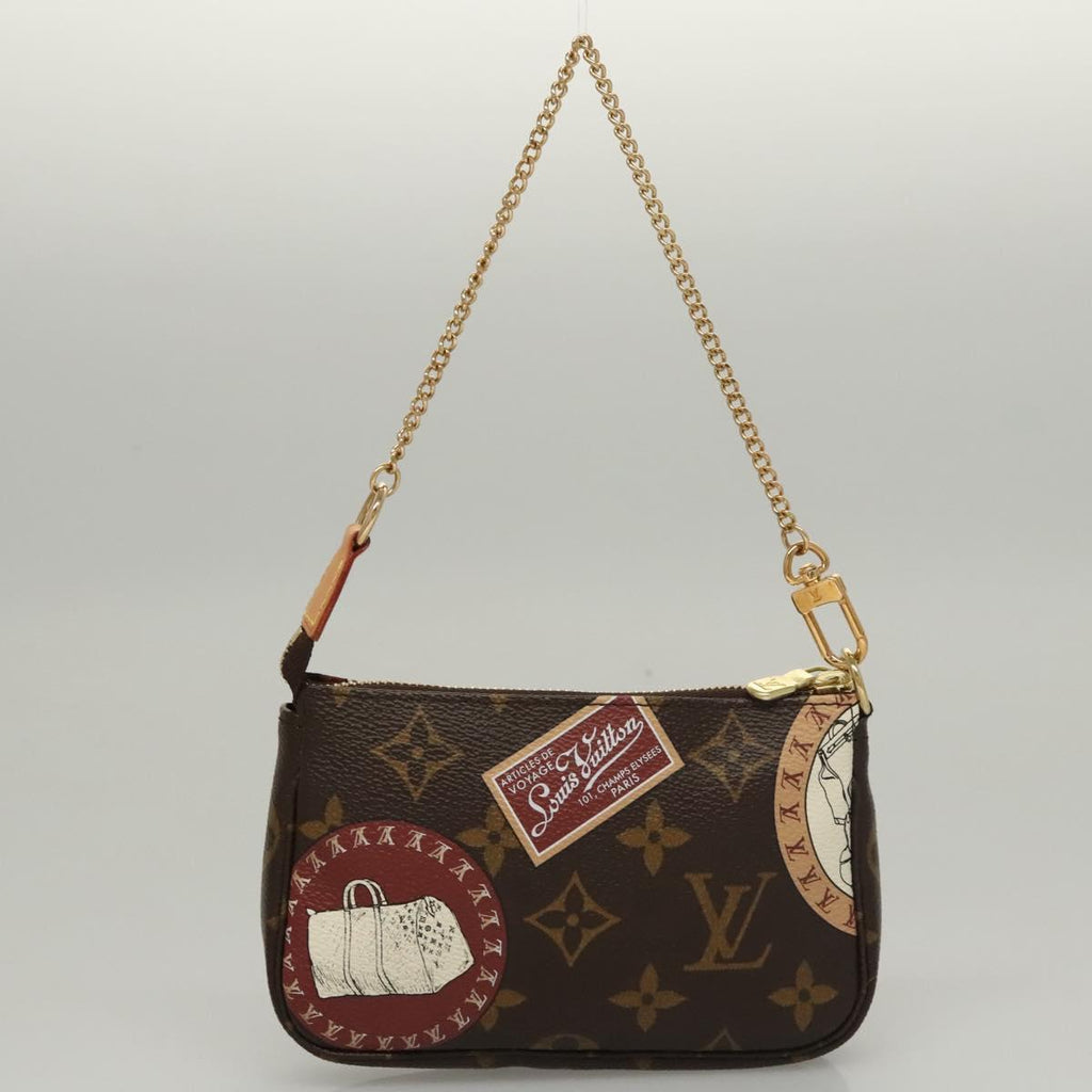 LOUIS VUITTON Monogram Patch Mini Pochette Accessoires Pouch M95804 117010AV