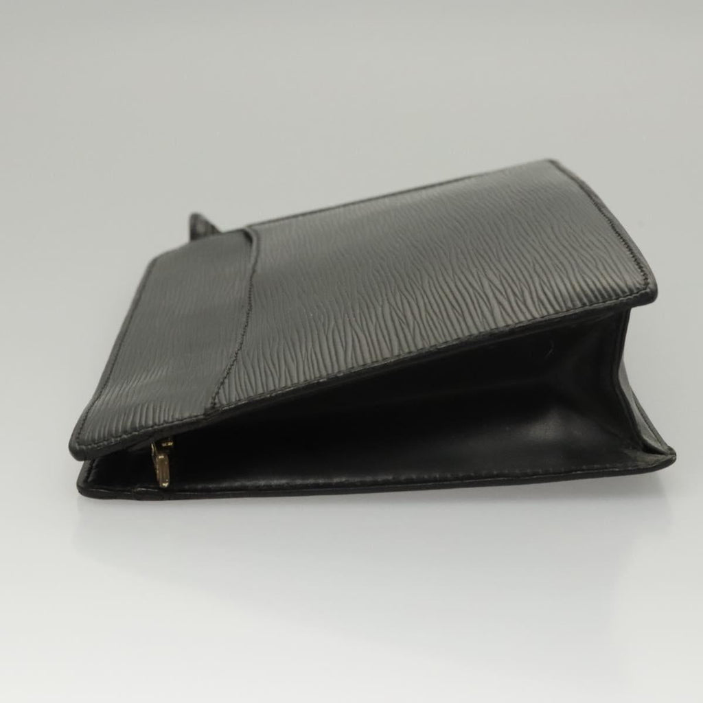 LOUIS VUITTON Epi Pochette Homme Clutch Bag Black Noir M52522 LV 117085