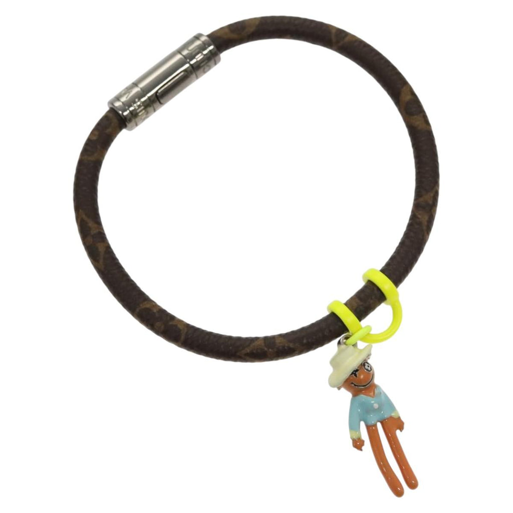 LOUIS VUITTON Monogram Bracelet Hangit Mascot Bracelet MP286E LV 117680AM