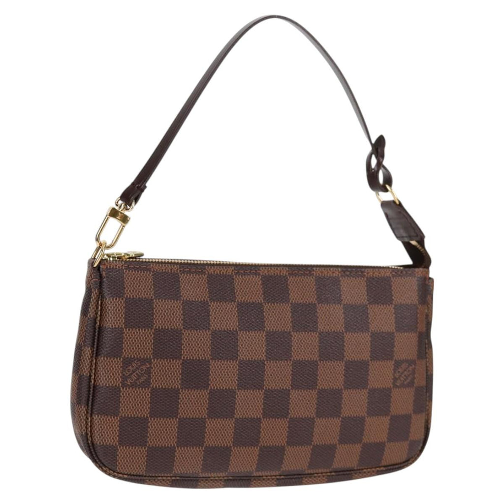 LOUIS VUITTON Damier Ebene Pochette Accessoires Pouch N41206 LV 117812M