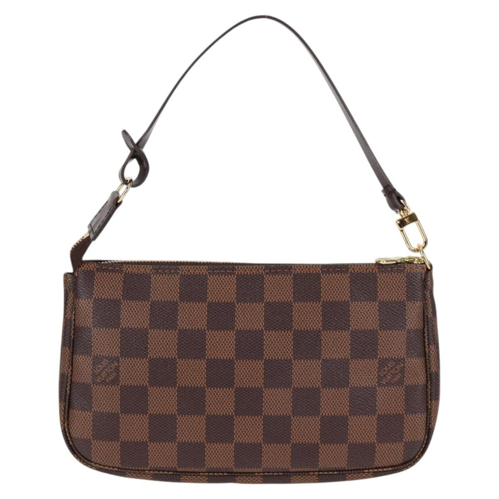 LOUIS VUITTON Damier Ebene Pochette Accessoires Pouch N41206 LV 117812M