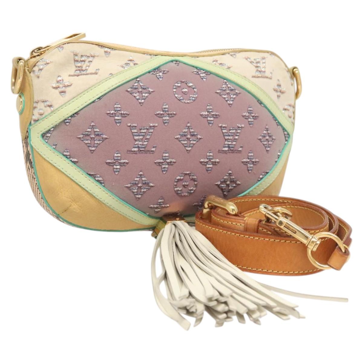 LOUIS VUITTON Pochette Nightbird Shoulder Bag Leather Multicolor LV 118873