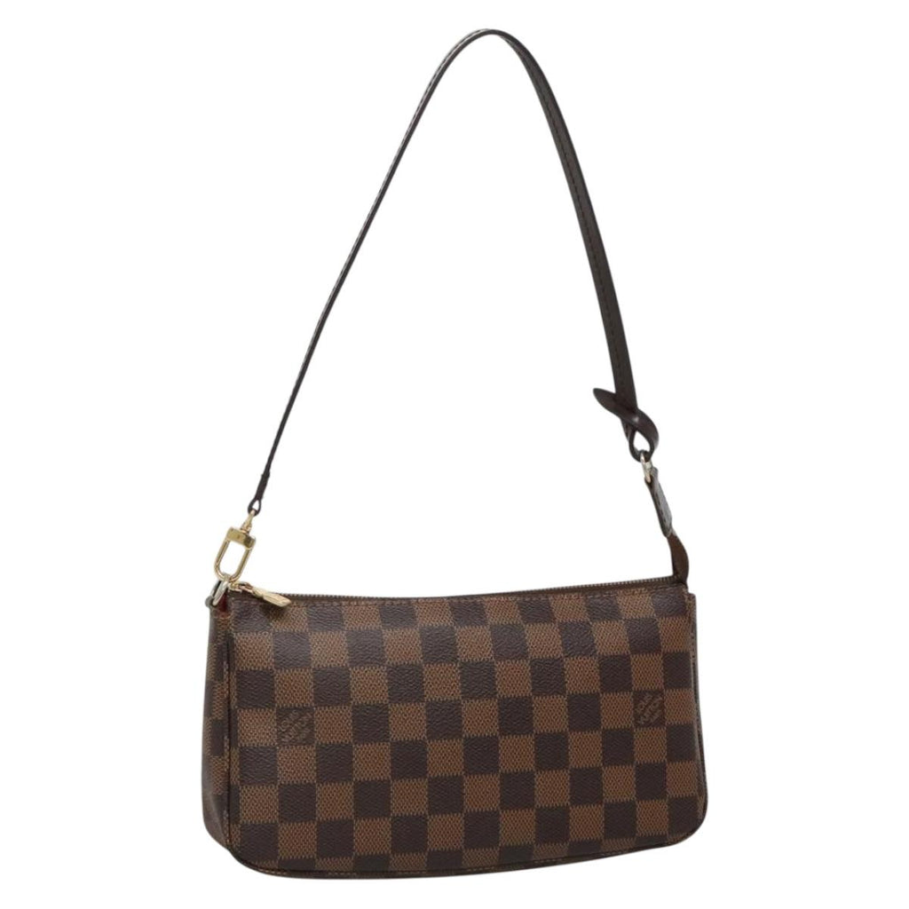 LOUIS VUITTON Damier Ebene Pochette Accessoires Pouch N41206 LV 118915