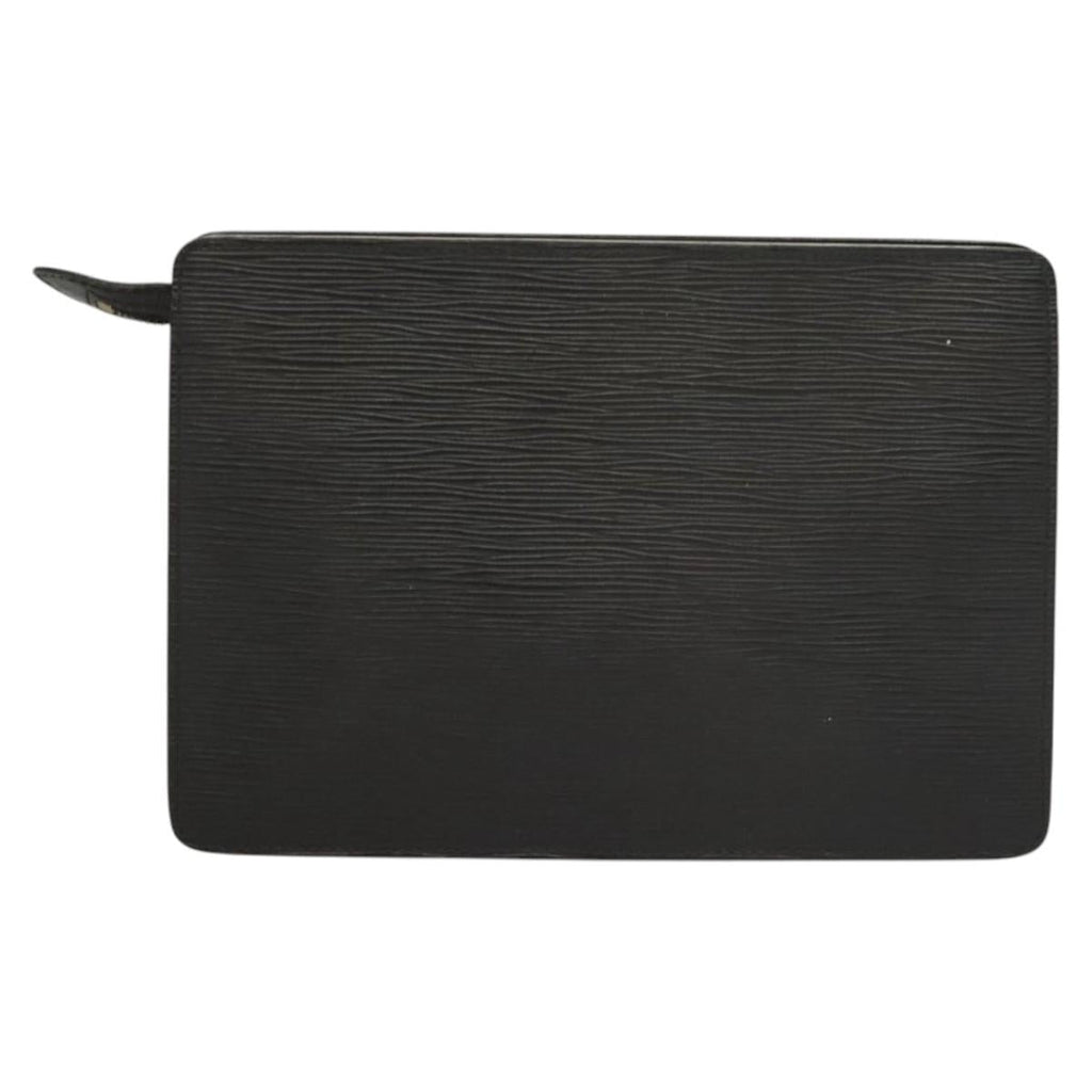LOUIS VUITTON Epi Pochette Homme Clutch Bag Black Noir M52522 LV 119003