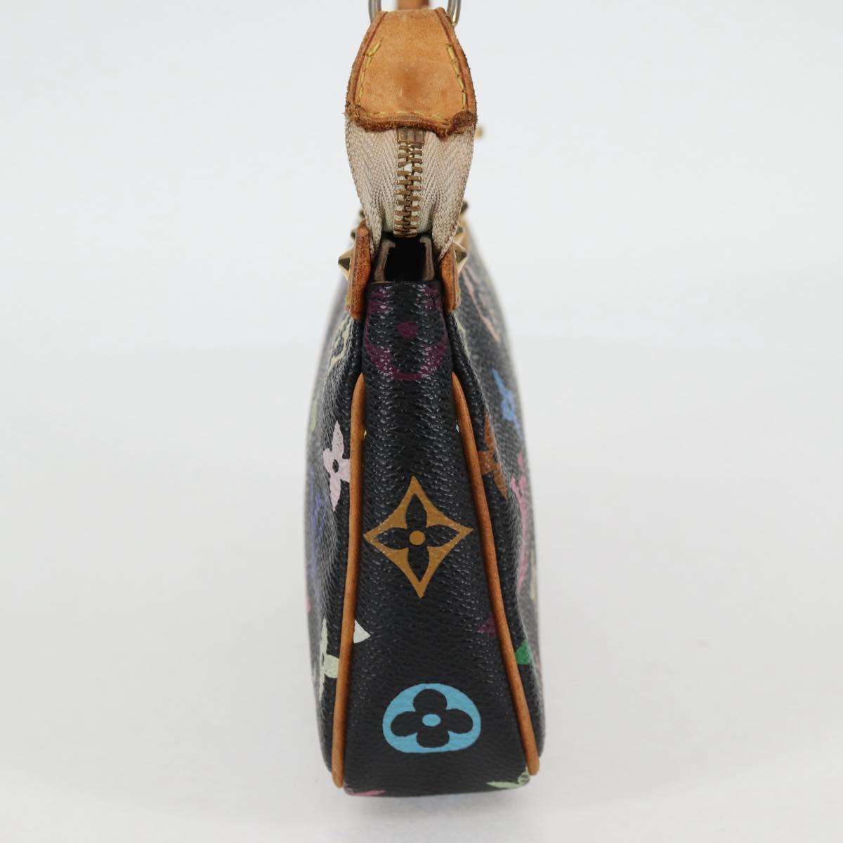 LOUIS VUITTON Monogram Multicolor Pochette Accessoires Black M92648 119219V