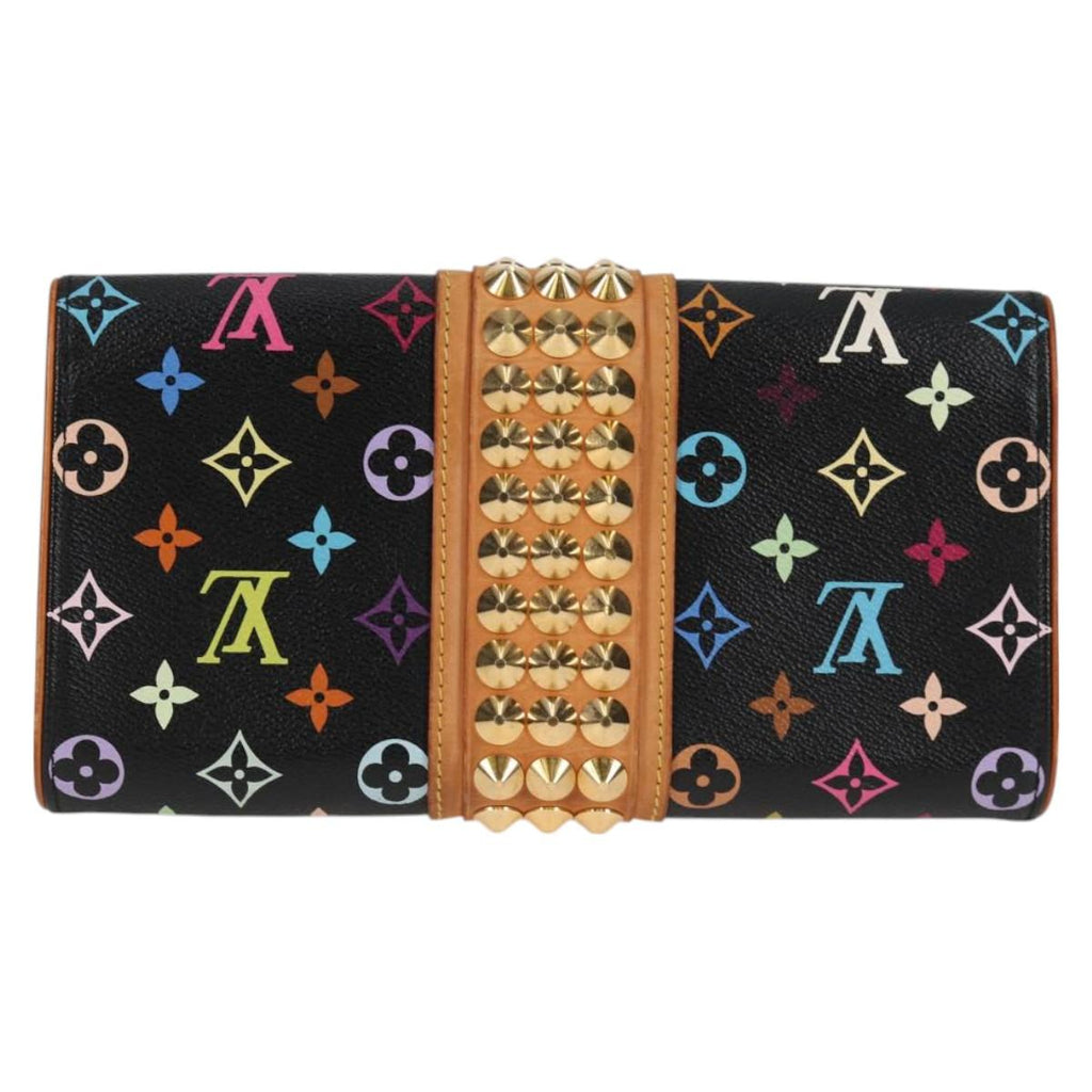 LOUIS VUITTON Multicolor Pochette Courtney Clutch Bag Black M45640 119221V