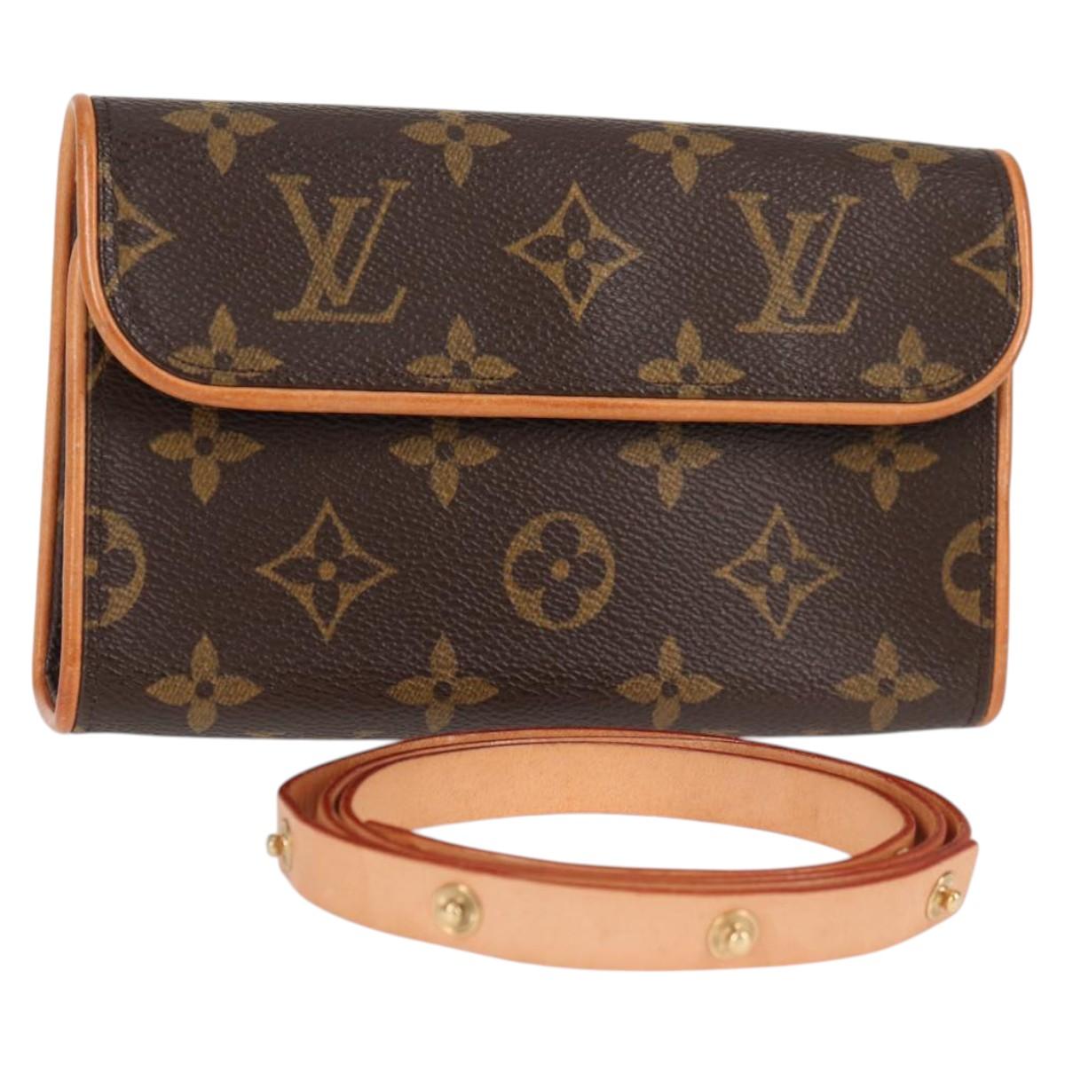 LOUIS VUITTON Monogram Pochette Florentine Waist bag M51855 LV 119554AM