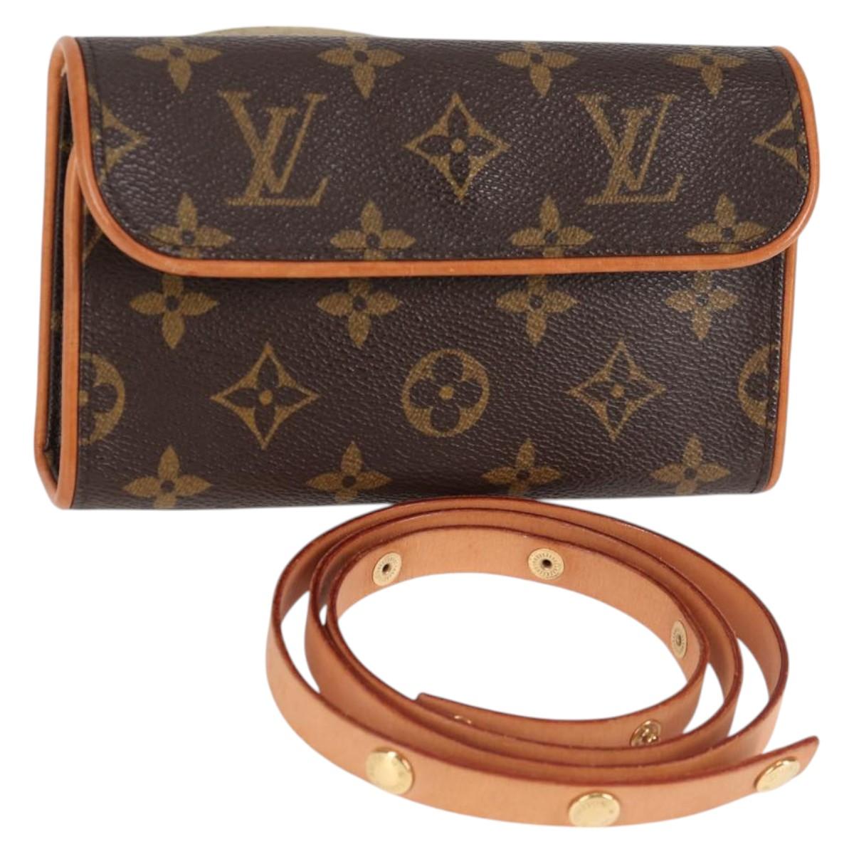 LOUIS VUITTON Monogram Pochette Florentine Waist bag M51855 LV 119590AM