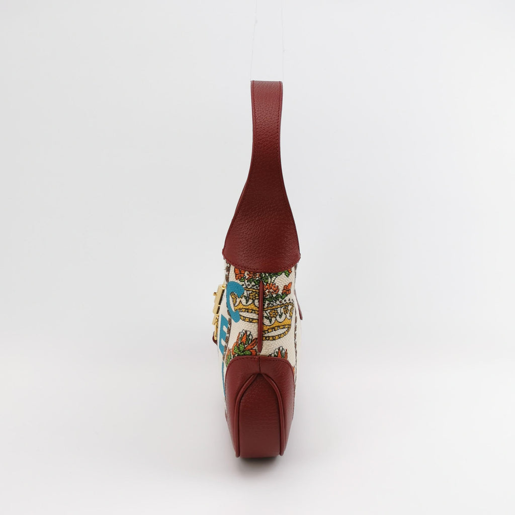 Gucci Jackie 1961 Centennial 100 Year Special Edition Burgundy Leather with Canvas