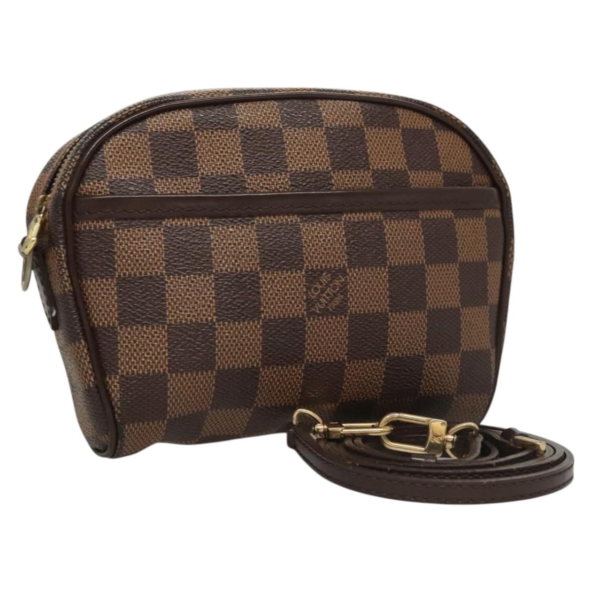LOUIS VUITTON Damier Ebene Pochette Ipanema Shoulder Bag N51296 LV 120073