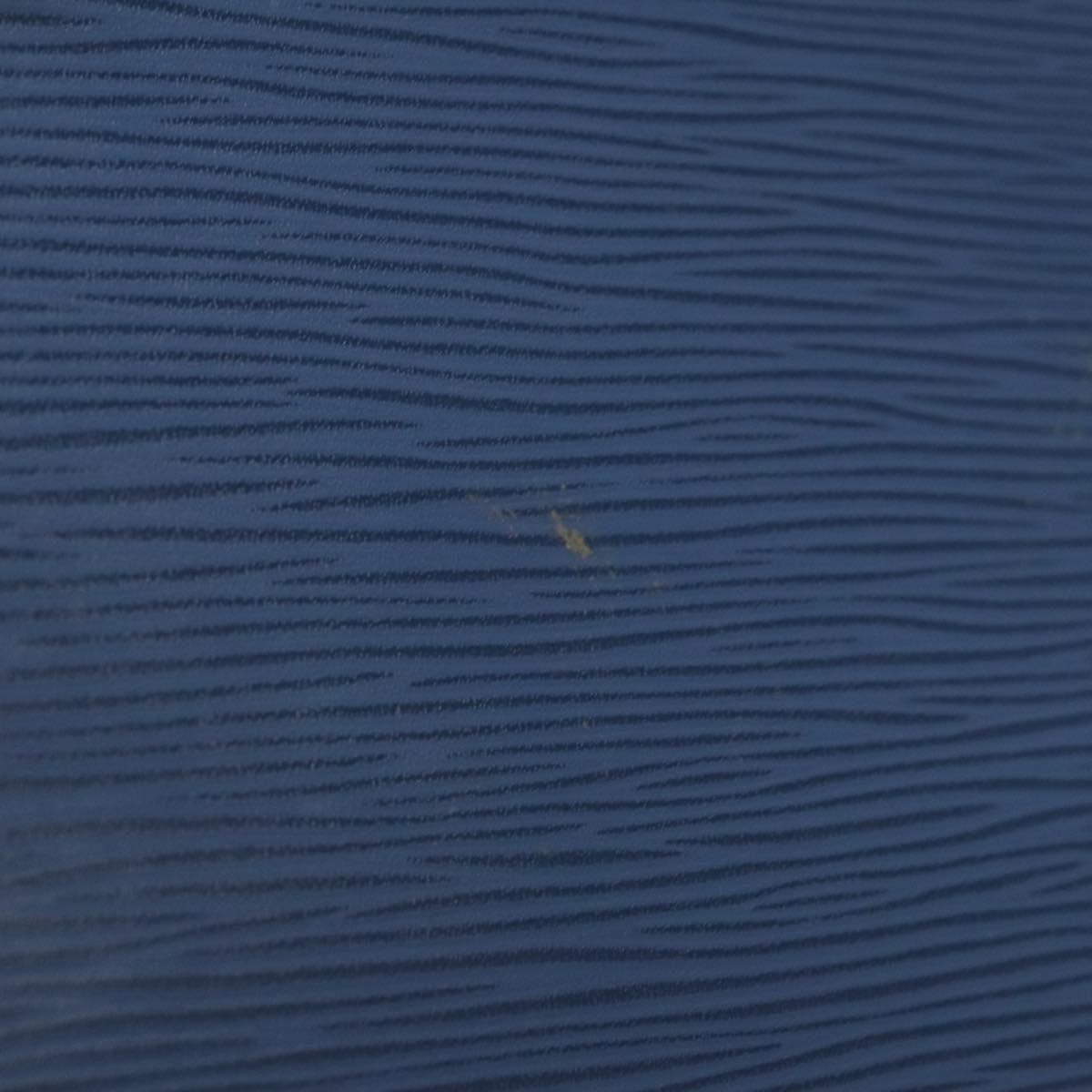 LOUIS VUITTON Epi Pochette Voyage Clutch Bag Blue M62912 LV 120320